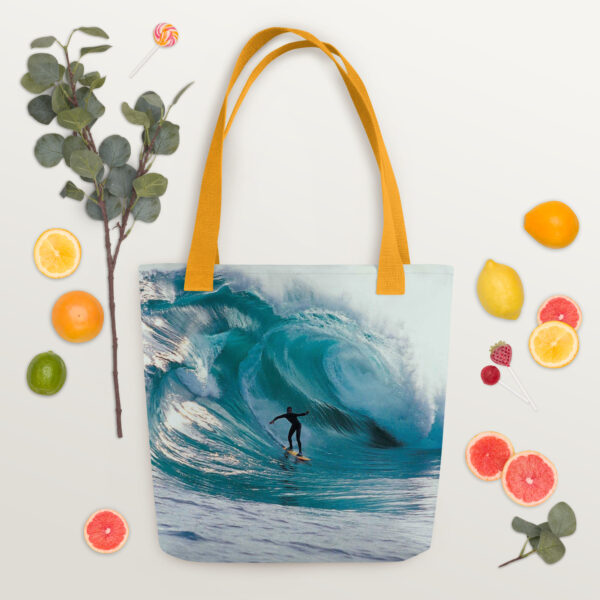 Tote bag with surfboard - Image 6