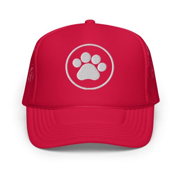 Foam trucker hat with pet leg - Image 7