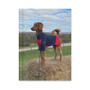 Hardcover Matte Journal – Featuring Jaxy the Dog 1