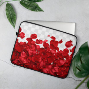 Elegant Roses Laptop Sleeve – Stylish & Protective Case